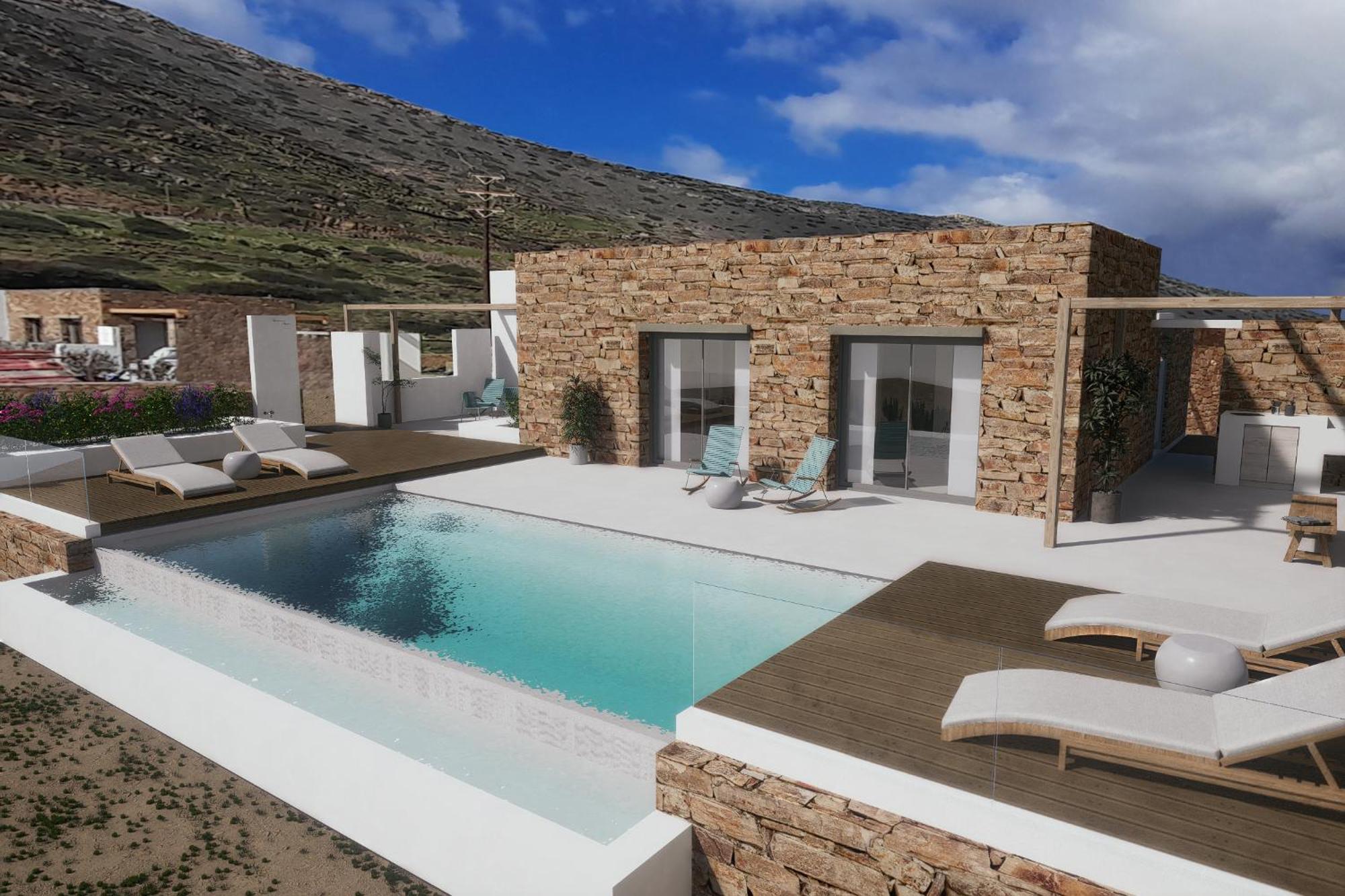 Calma Villas Ios Exterior foto