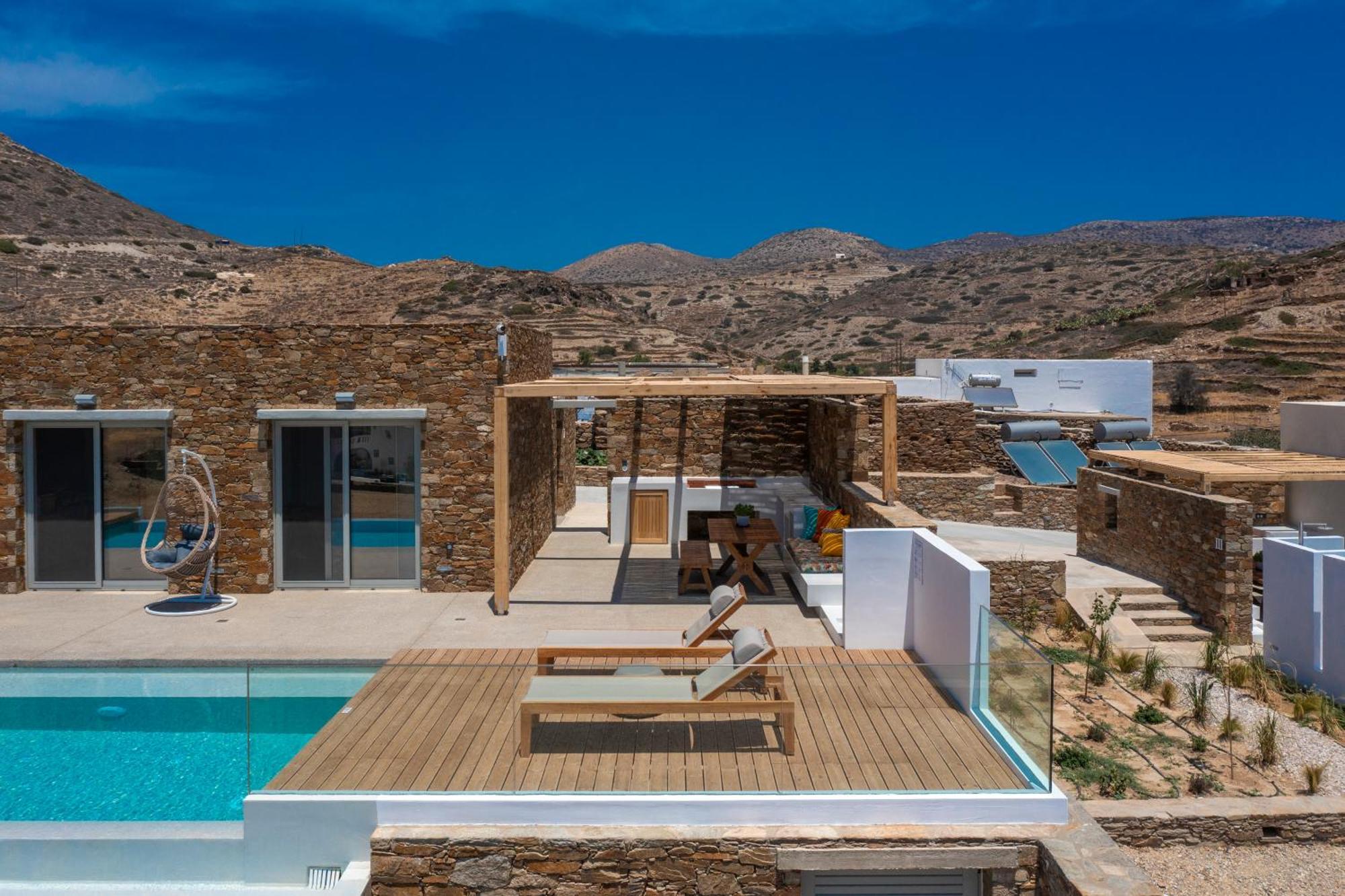 Calma Villas Ios Exterior foto